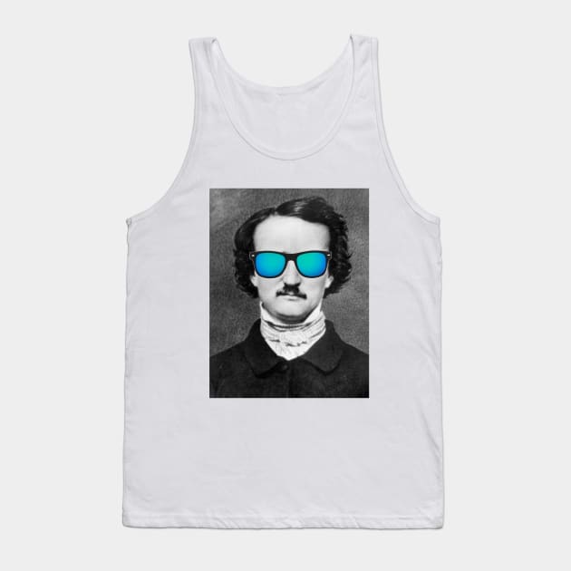 Edgar Allan Poe Tank Top by CatGirl101